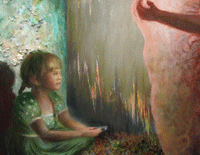 Tune Out. Oil on Canvas.